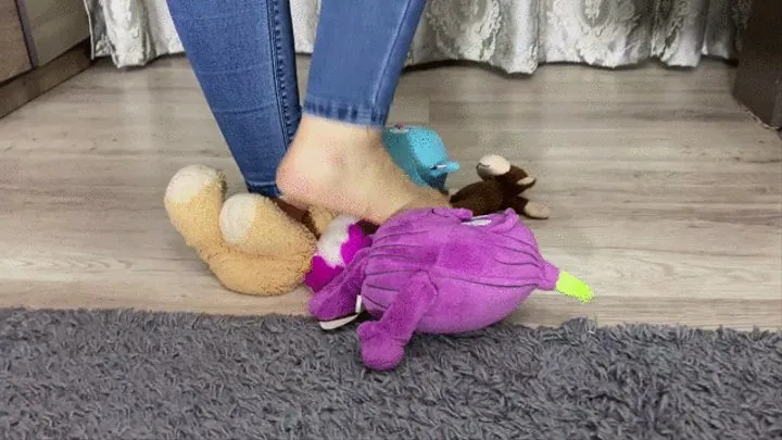 Plushies Stomping