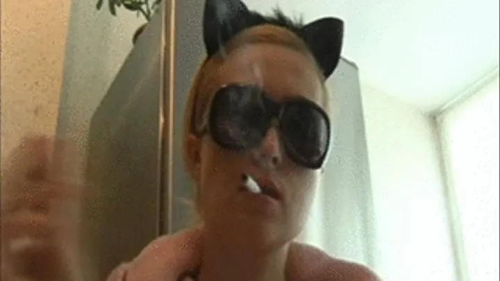 Smoking Cat