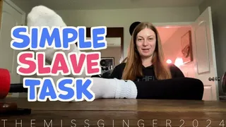 Simple Slave Task