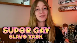 Super Gay Slave Task