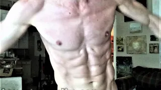 Up Close and Personal (Shredded, Vascular Flexing and Cumming)