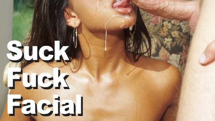 Jade Marcela & Mark Wood Suck Fuck Facial