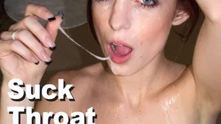 Riley Shy & Wise Mark : Suck Throat Facial