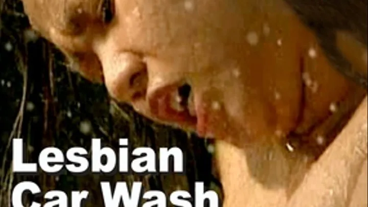 Sabrine Maui & Angel Lesbian Car Wash Cunnilingus