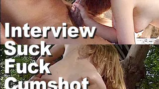 Aurora Snow & Herschel Savage Interview Suck Fuck Cumshot GMDA VS12D