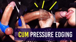 INTENSE Cum Fleshlight Edging - Thick Cock gets Swollen from INSANE Stim on a Glory-Chair!
