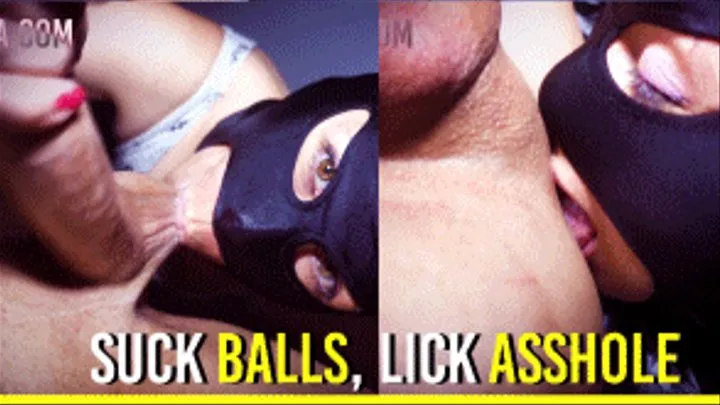 Suck Balls, Lick Asshole - HUGE Stud Cock