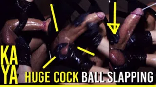 Huge Cock VS Slapping Balls for 30min - HARD CUM UNDER PRESSURE