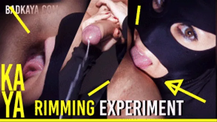 DEEP Rimming EXPERIMENT for Thick Cock