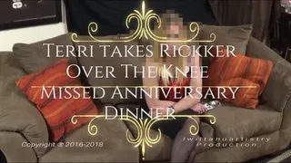 Missed Anniversary Dinner Spanking