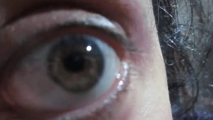 Extreme eyeball close up