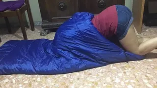 Stuck in the napping bag