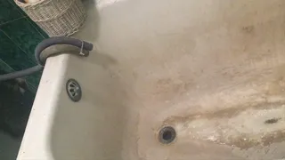 Clogged bathtub and plunger!