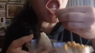 EATING AND FINGER SUCKING