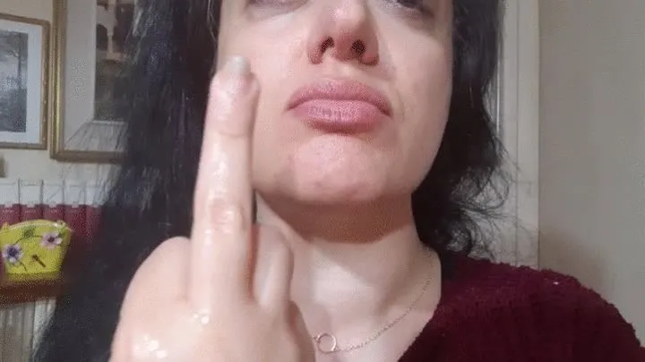 MIDDLE FINGER AND SMALL PENIS HUMILIATION