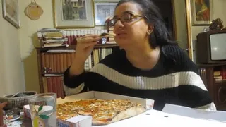 Overeating PIZZA