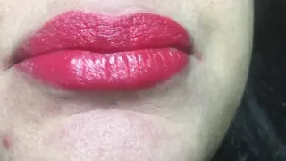 Lipstick and trembling uvula!