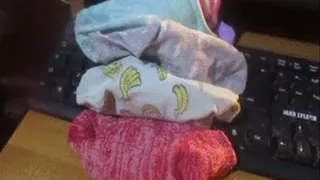A collection of ankle socks