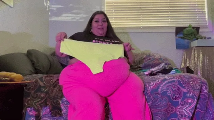 SSBBW Panty Try On