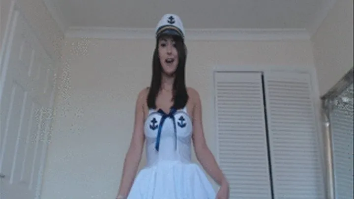 Sailor striptease with Laurenlouise