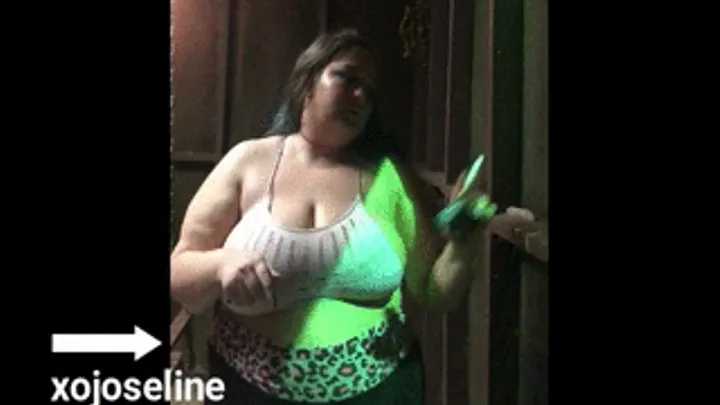 night time smoking huge tits out