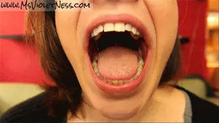 Mouth & Throat Closeup