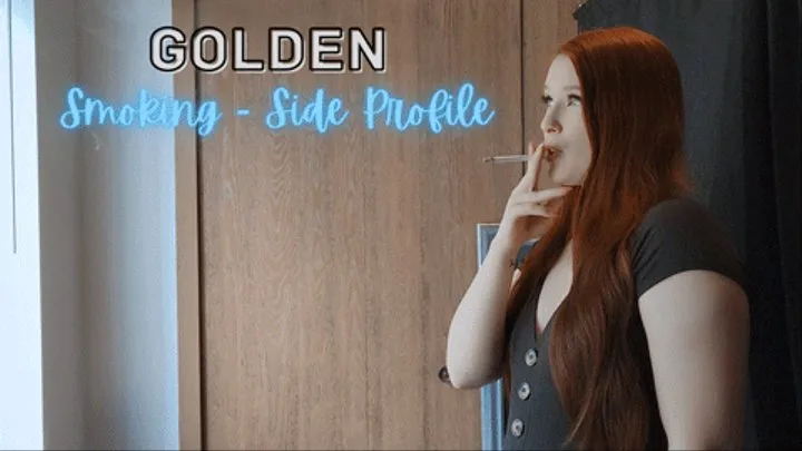 Golden Smoking - Side Profile