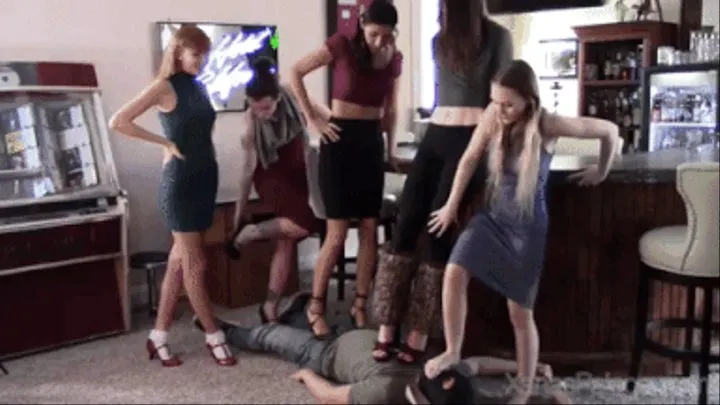 The Five Girl Trampling Challenge