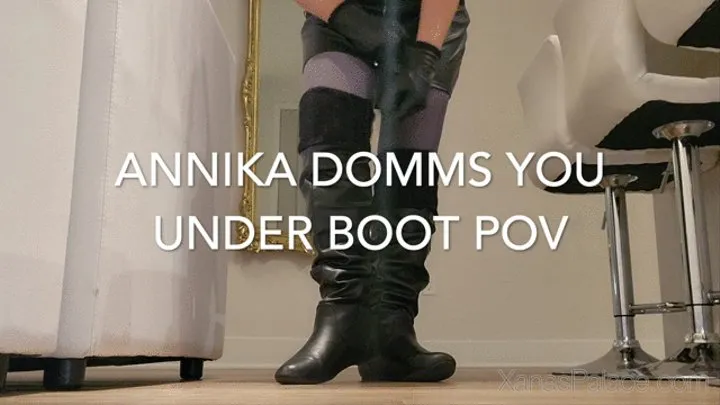 Annika Dommes You Under Boot POV