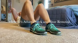 Michelle's Athletic Sock and Shoe Removal