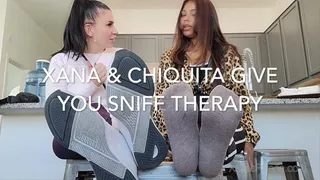 Xana and Chiquita Give You Sniff Therapy