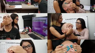 SUFFOCATING IN MY OFFICE - VOL # 37 - LIVIA AND KIKI - NEW MF DEZ 2018 - FULL VERSION - never published