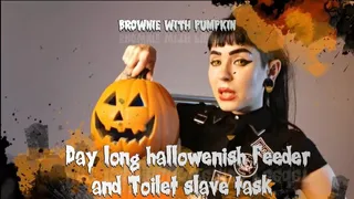 3 Day long hallowenish Toilet task: Ass to mouth edition