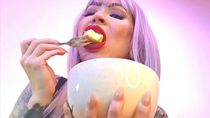 You are the meat in my apple salad- UNAWARE VORE, MUKBANG