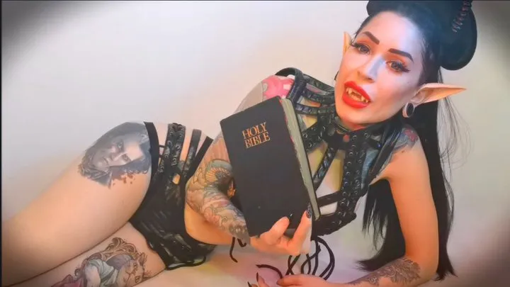 Aromatic Sodomite Bible-fucking task JOI