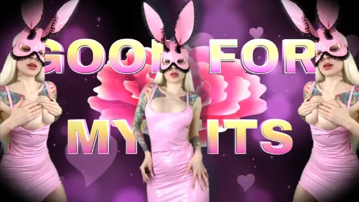 Goon for my spring Bunny tits - AROMA, GOONING, GOONER