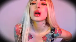 Worship my lips and septum piercing - JOI, FACE FETISH, NOSE FETISH