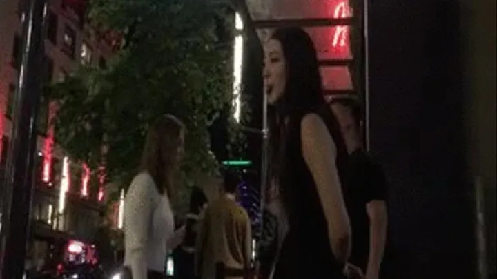 Spitting Candid 170524