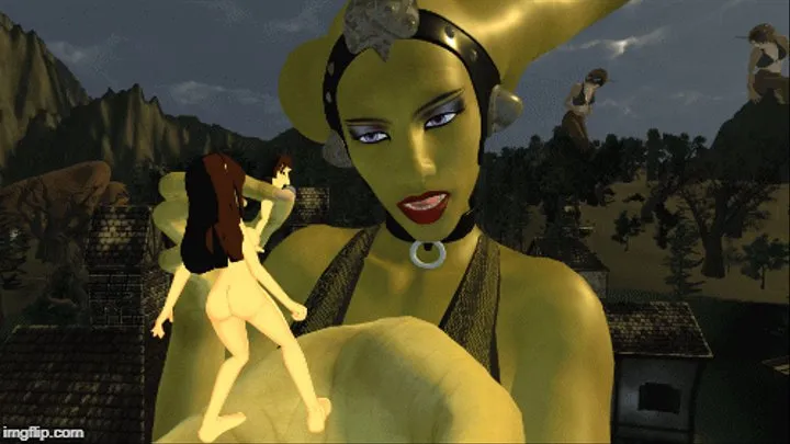 Giantess Twilek and Faun's Realm - VR Image Video