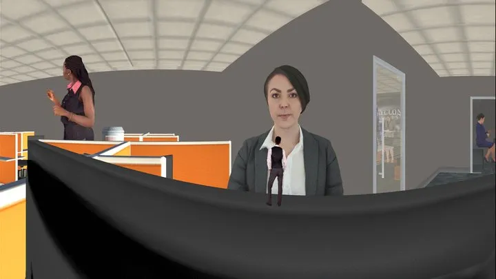 SHRUNK in an Office - VR Image-Clip of Real-Life 3D Scans