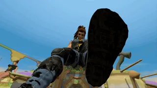 Brigitte and Starfire Giantess Adventure - NON-VR Video