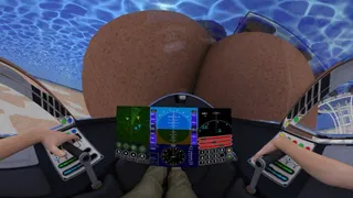 Giantess Lagoon - VIRTUAL REALITY 3D-360