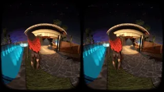 Private Pool Party with Tinies - Part 1 - (3D-180 VIRTUAL REALITY)