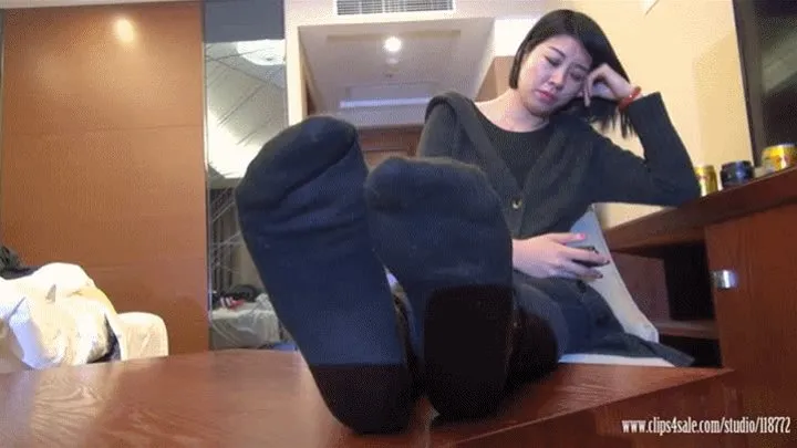 new Sexy socks and feet of Vietnamese models 80