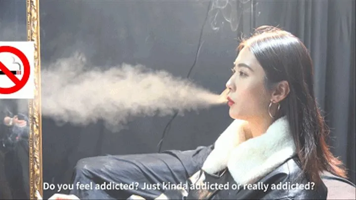 Sexy heavy smoker jingjing's depth long interview1