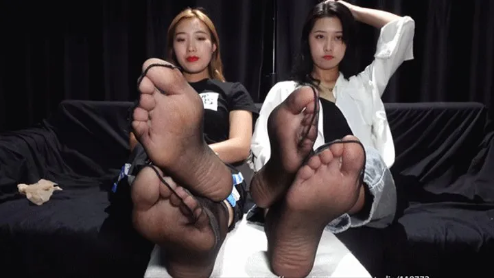 Beautiful Girl asia NO407 Stinky foot and sock