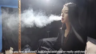 Sexy heavy smoker yueliang`s new interview