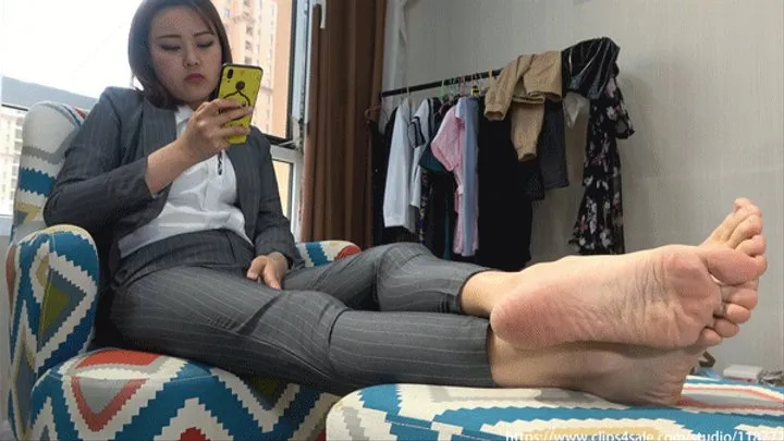 guiying Office baby sex sock and barefoot