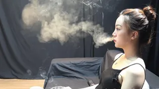 Asia smoking girl sisi‘s interview2