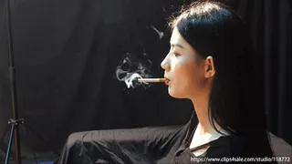 Top model Zhaoliying 's sexy smoking series3